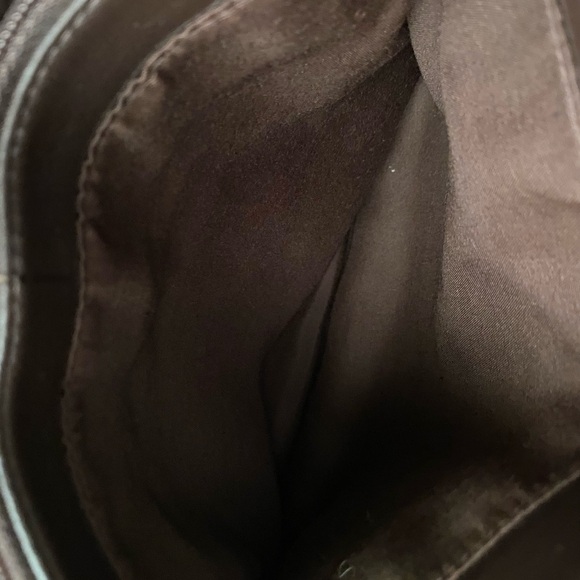 Etienne Aigner Vintage Genuine Cowhide Brown Leather Crossbody Handbag OS - Picture 10 of 11